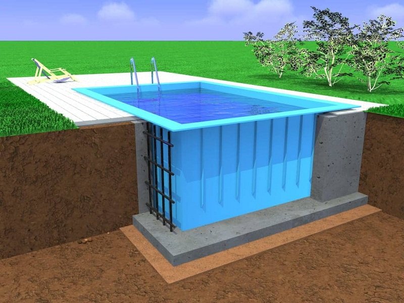 Технология строительства бассейна