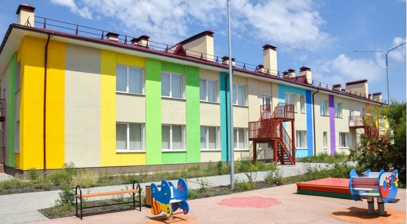 Детский сад «Якорёк» на 270 мест  в Новоозерном (Евпатория)
